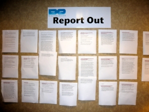 Report Out on the Wall